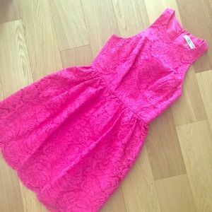 Trunk Turk hot pink Parry dress